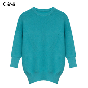 New round neck slim knit top