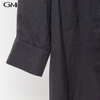 Elegant lapel single breasted waistband dress