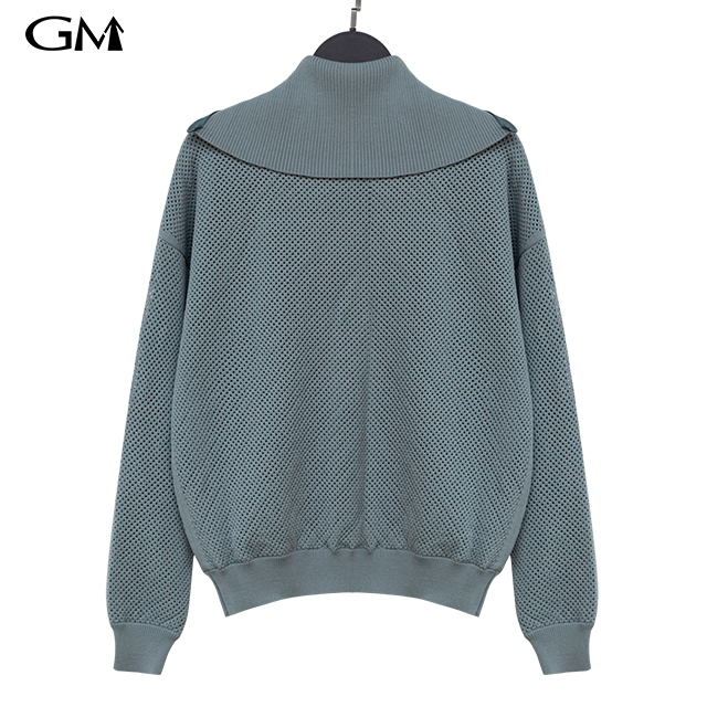 Fashion hollow out pullover knitted top