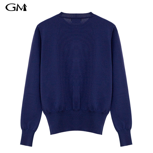 Fashion round neck knit loose top