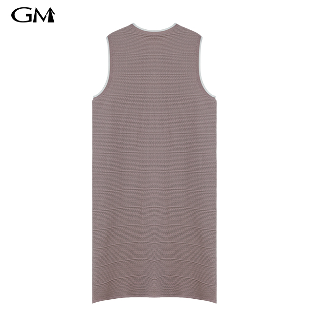 French Fragrance Sleeveless Vest Dress