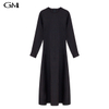 New style retro waistband slimming dress