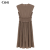 Summer New Sleeveless Waist Dress