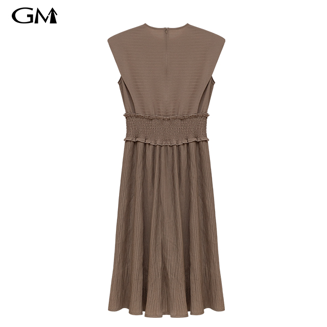 Summer New Sleeveless Waist Dress