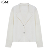 New fashion lapel simple knitting Blazer