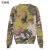 Fashion New Abstract Printed Knitted Top