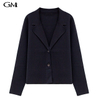 New fashion lapel simple knitting Blazer