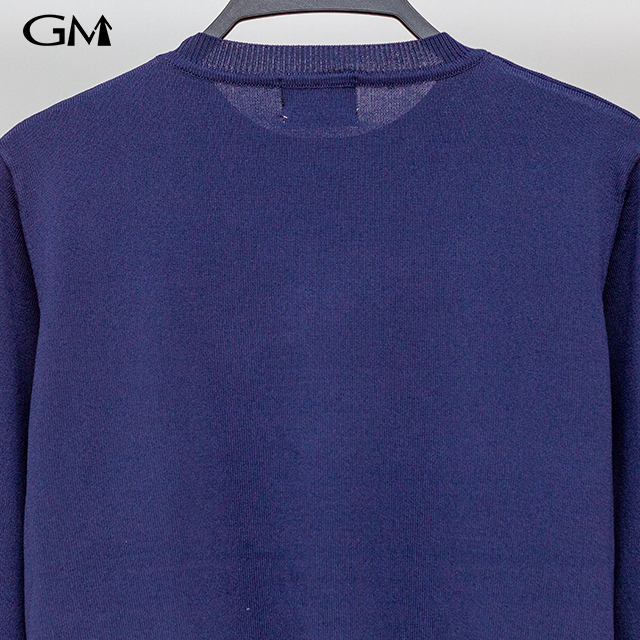 Fashion round neck knit loose top