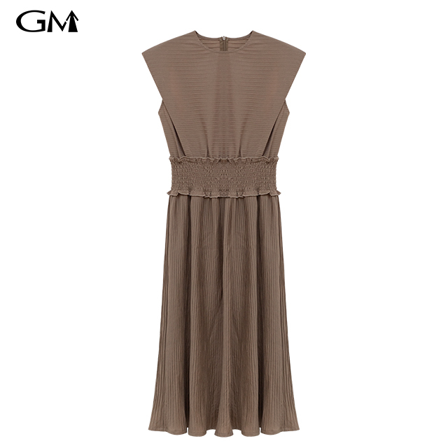 Summer New Sleeveless Waist Dress