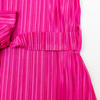 New Rose Red V-neck Dress