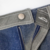 New gradient denim skirt