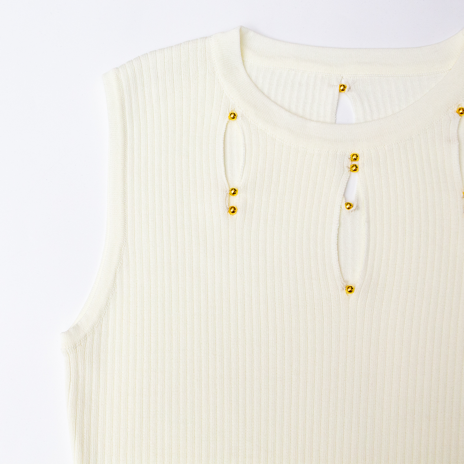 New solid color round neck knitted dress
