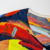 New Graffiti V-neck Knitted Top