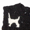 New puppy pattern knitted vest