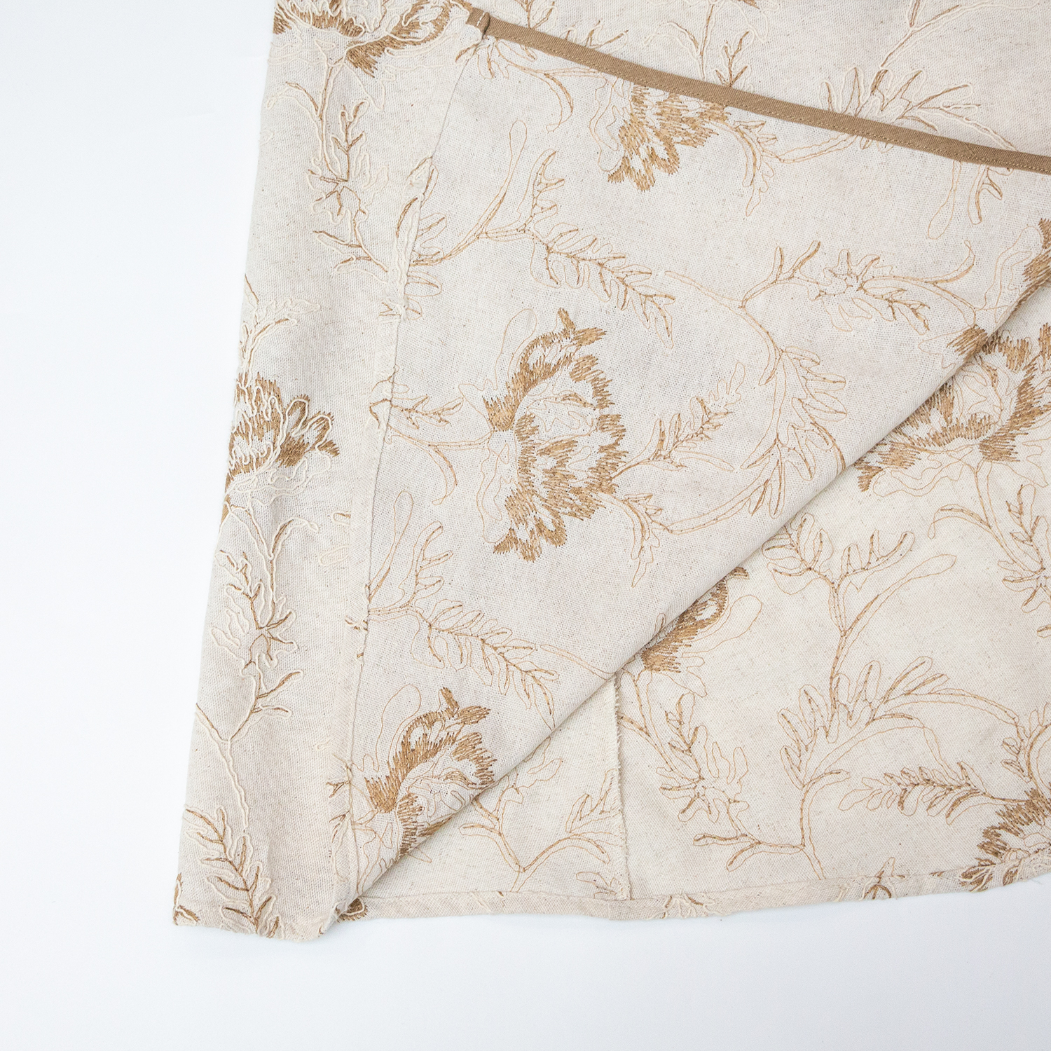 New 3D Embroidered Strap Dress