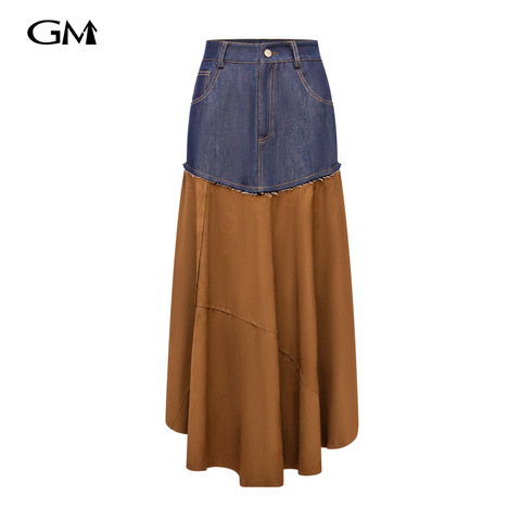 New denim skirt