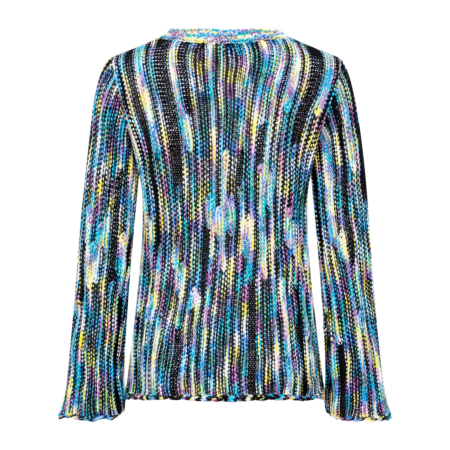 New colored knitted top