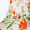 New small fresh printed V-neck long sleeved dress