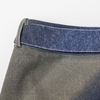 New gradient denim midi skirt