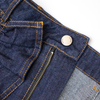 New solid color short denim skirt
