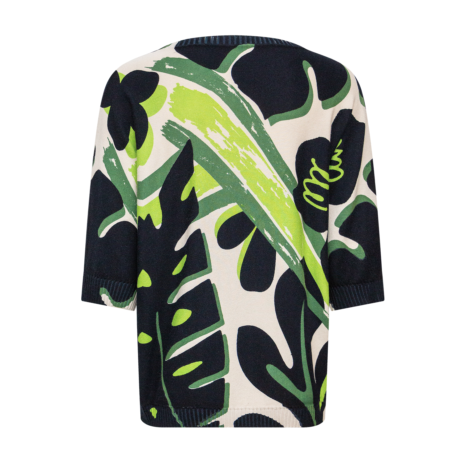 New Graffiti Printed Knitted Top