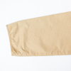 Fashionable and minimalist khaki long windbreaker