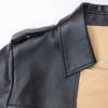 New versatile spliced long windbreaker jacket