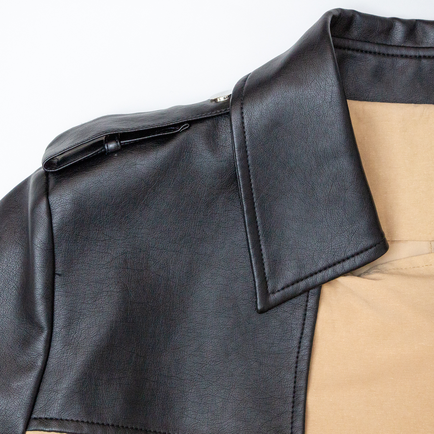 New versatile spliced long windbreaker jacket