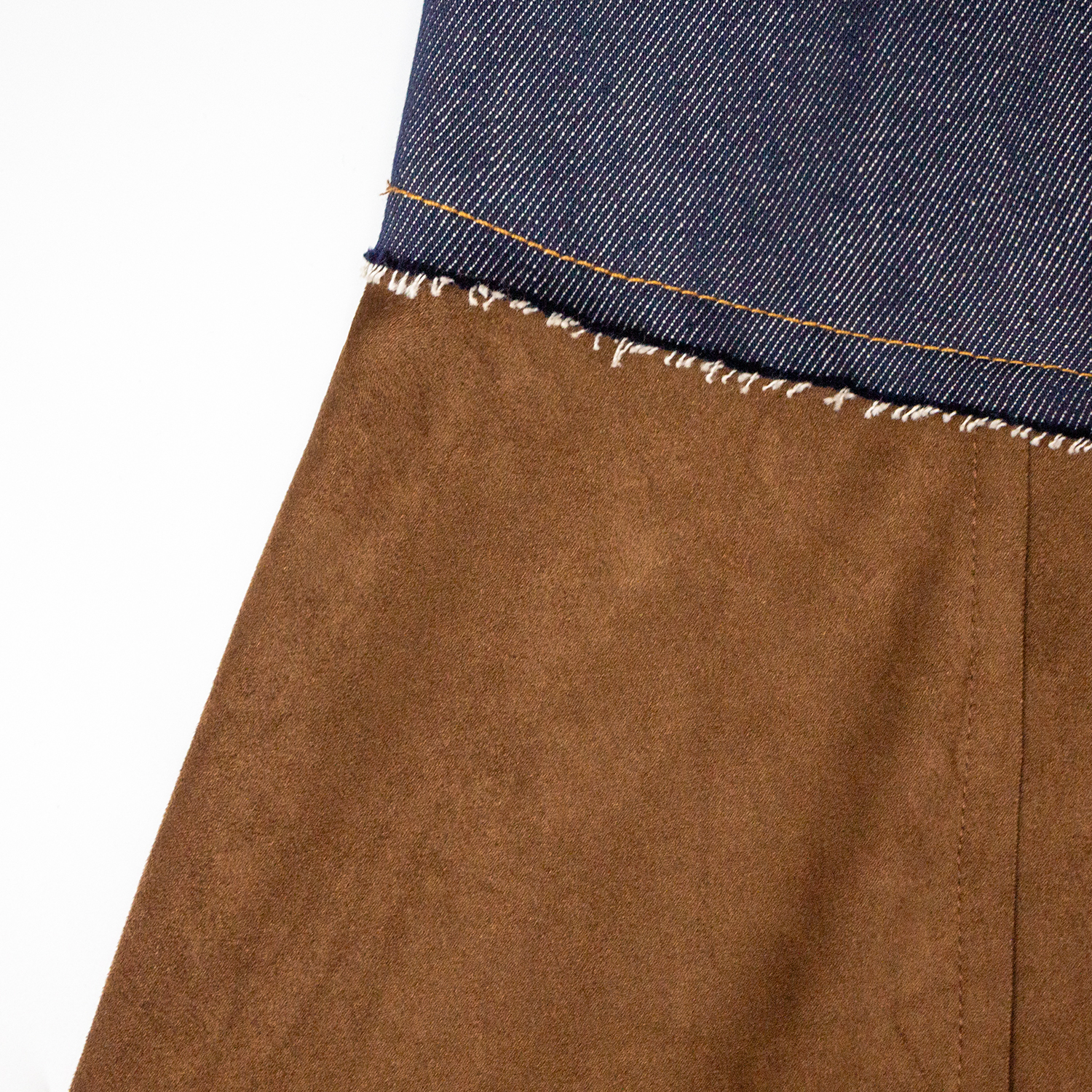 New denim skirt