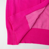 New color blocked knitted cardigan