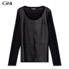 Fashion Women's Slim Fit Versatile Round Neck Underlay