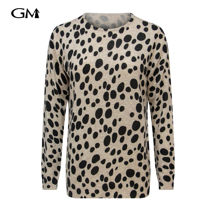 Winter New Leopard Print Knitwear