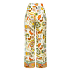 New exquisite printed straight leg pants