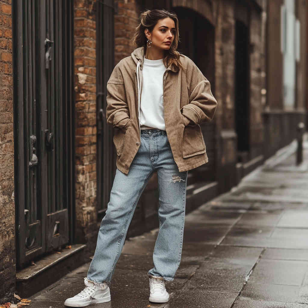 Boyfriend Jeans Outfit