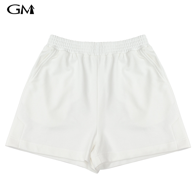 Summer women's solid color versatile shorts