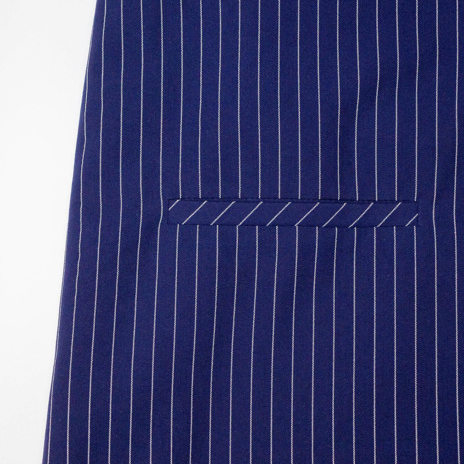 New college style striped V-neck dress
