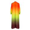 New gradient long sleeved dress
