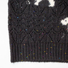 New puppy pattern knitted vest