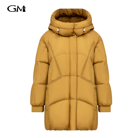 Fashionable, simple and versatile hooded cotton jacket