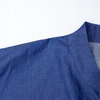 New zipper solid color denim jacket