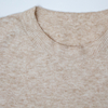 New Apricot Round Neck Woolen Sweater