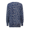 New Blue Leopard Print Knitwear