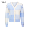 Fashionable new V-neck knitted cardigan