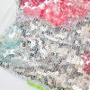New V-neck sequined patchwork long dress