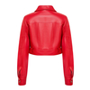 New solid color minimalist single breasted jacket