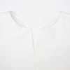 New slim fit small V-neck solid color top