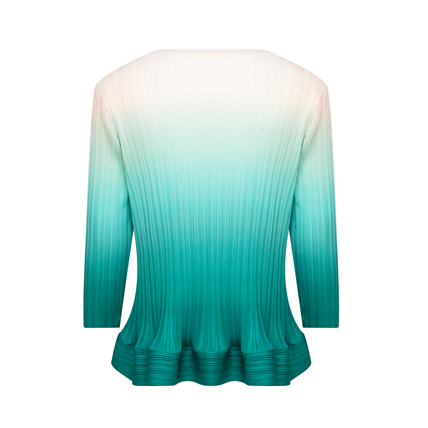 New round neck gradient two-piece set