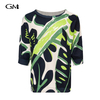 New Graffiti Printed Knitted Top