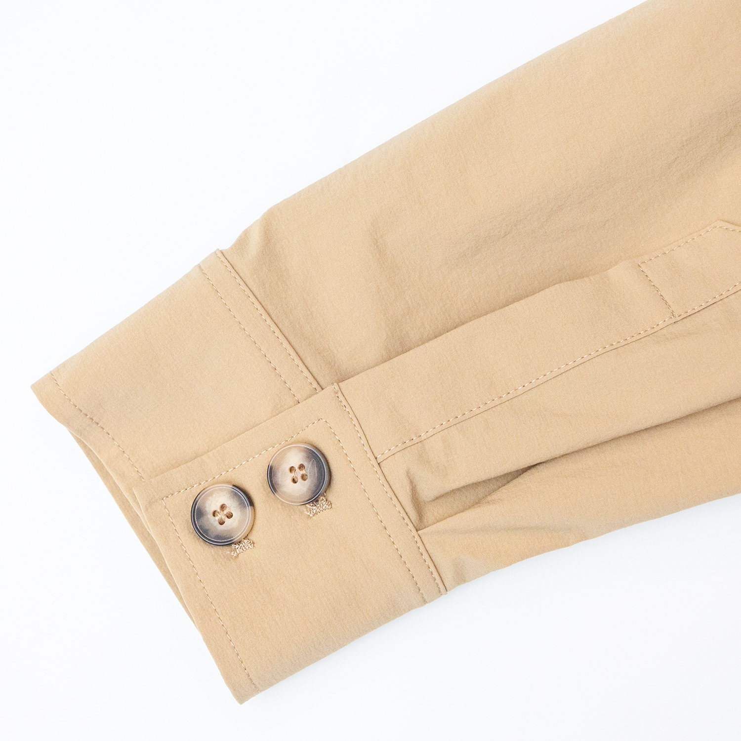 New solid color long windbreaker jacket