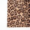 New leopard print medium length trench coat